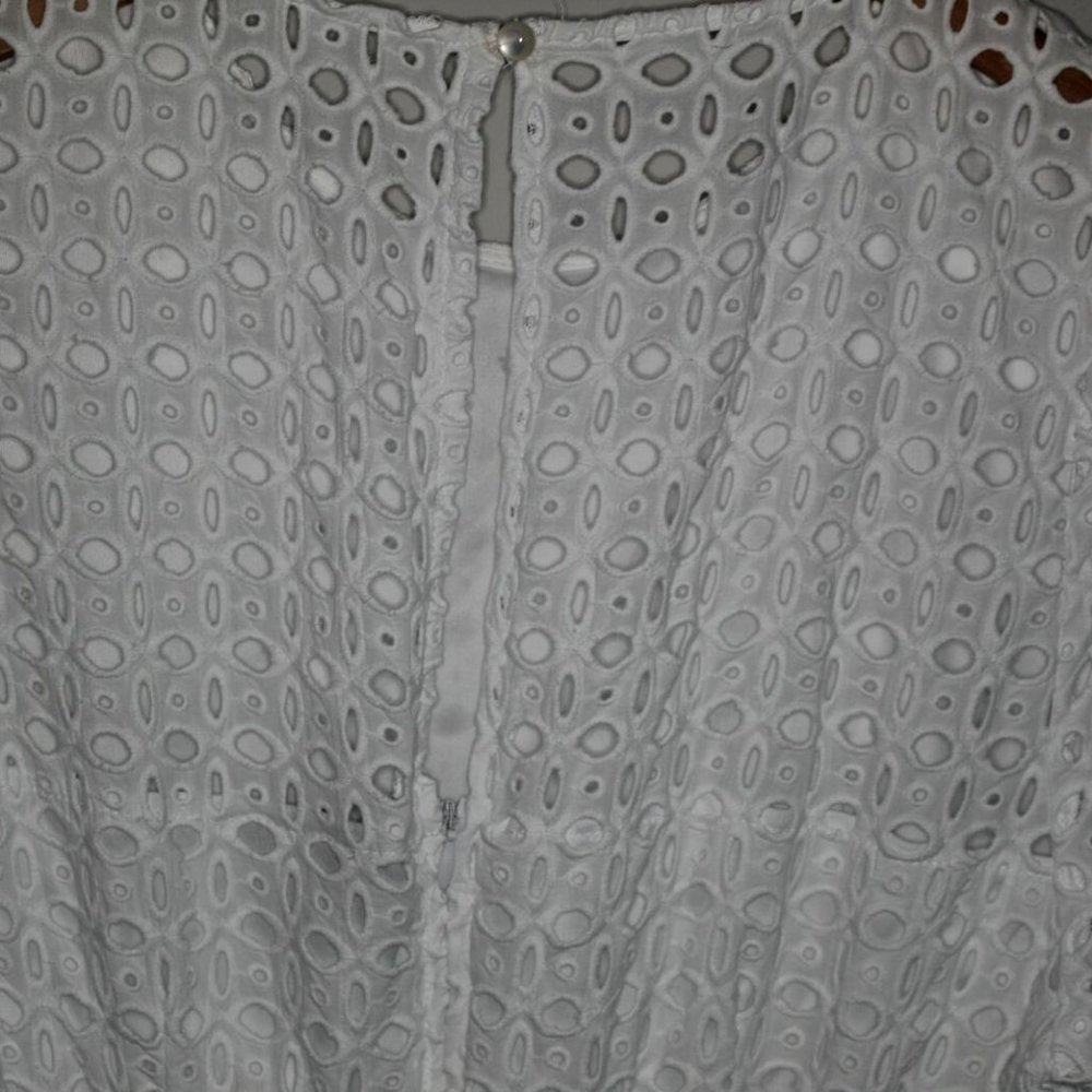 Lane Bryant Eyelet Midi Fit & Flare Dress H10673 - Picture 5 of 12